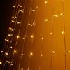 350 LED Waterfall Curtain Icicle String Light Wedding Party Garden Christmas Tree Topper Star Fairy Light String Garland