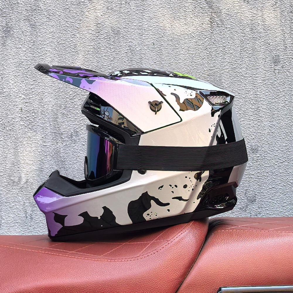 

Красно-синие шлемы для даунхилла Внедорожные шлемы-фулфейсы Шлемы для безопасности при катании на горном велосипеде Мужские и женские велосипедные лесные шлемы M