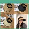 Fashionable Summer Uv Blocking Hat For Women And Men With Adjustable Fit And Elegant Straw Weave
