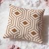 Geometric Patterns Cushion Cover Premium Comfort Reversible Pillow Cove Two In One Design for Any Room  Car Interior