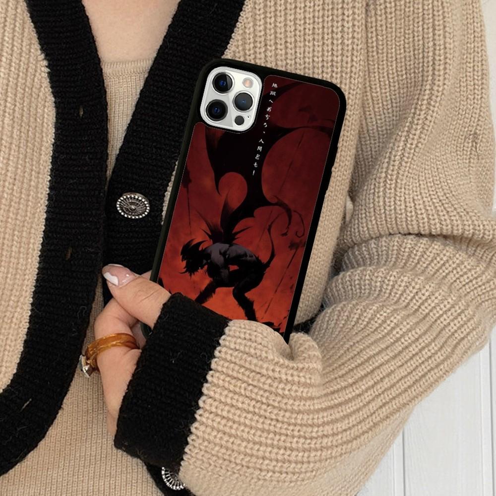 Devilman Crybaby Phone Case Silicone PC+TPU For For iPhone  11 12 13 14 15 16 Plus Pro Max Cover