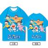 2026 Neues Sommer Doraemon Glückliches Lächeln T-Shirt Eltern-Kind Passendes Oberteil Perfektes Geschenk für Doraemon Fans