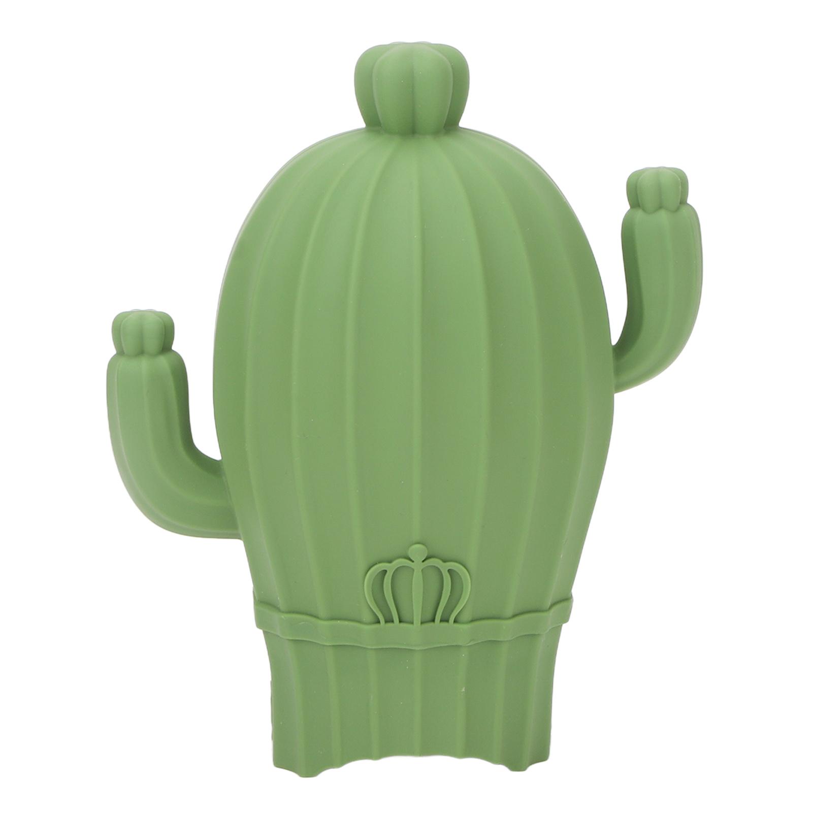 

Hot Water Bottle Silicone Hot Cold Compress Pain Reduce Explosion Proof Cute Cactus Shape Hot Water Bag 500ML