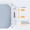 RV Interior Light LED Camper Light Ceiling Light 3 Color Dimmable With Remote Control
