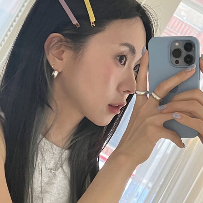 Mosxe Simple Bar Hair-pin (9color)