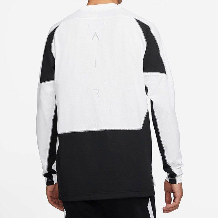 Jordan T Shirts Men's White Crew Neck Moderate Straight Fit CV2352-100