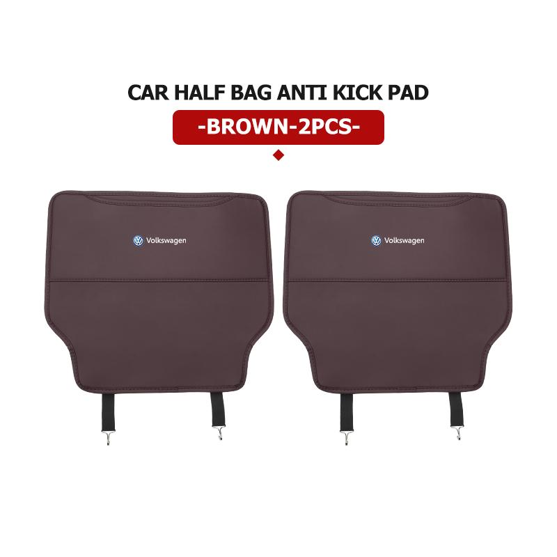 BIG1 For Volkswagen VW Car Interior Supplies Rear Seat Kick Mat Child Protector Pads Passat Golf 4 5 6 Tiguan Polo Scirocco Jetta CC