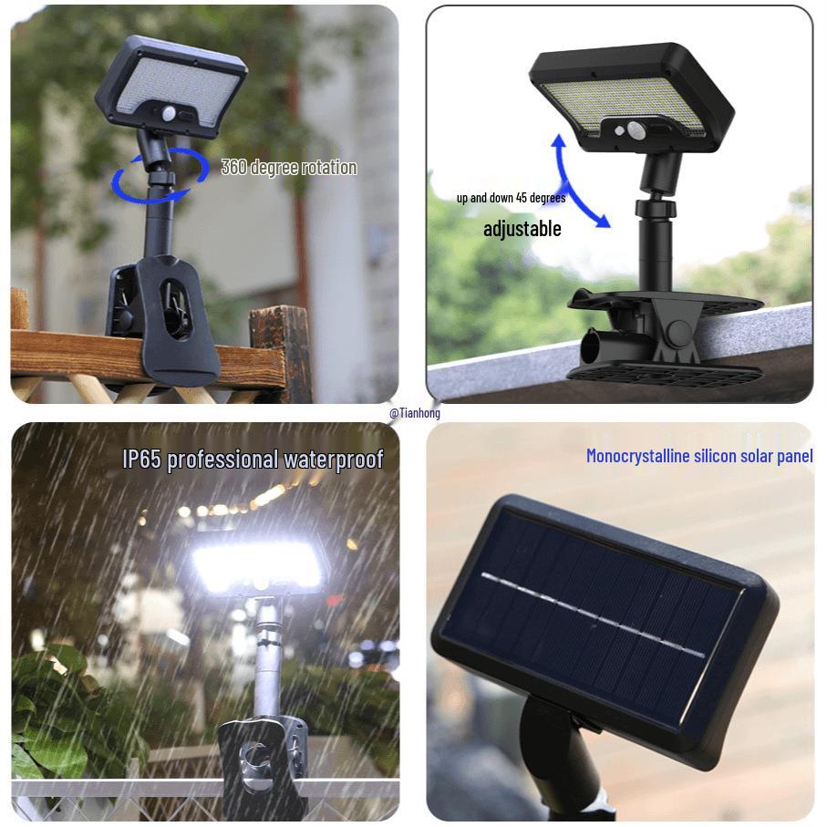 2025 Solar-Powered Motion Sensor Wall Light for Outdoor Spaces