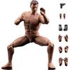Action Figure 1/12 Scale Male Body Model 6 Inch Muscular Flexible Miniature Doll Collection
