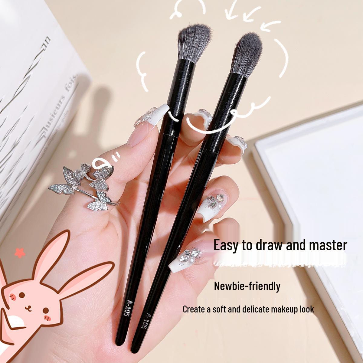 

JONBOS Wooden Handle Blending & Highlight Makeup Brush Set