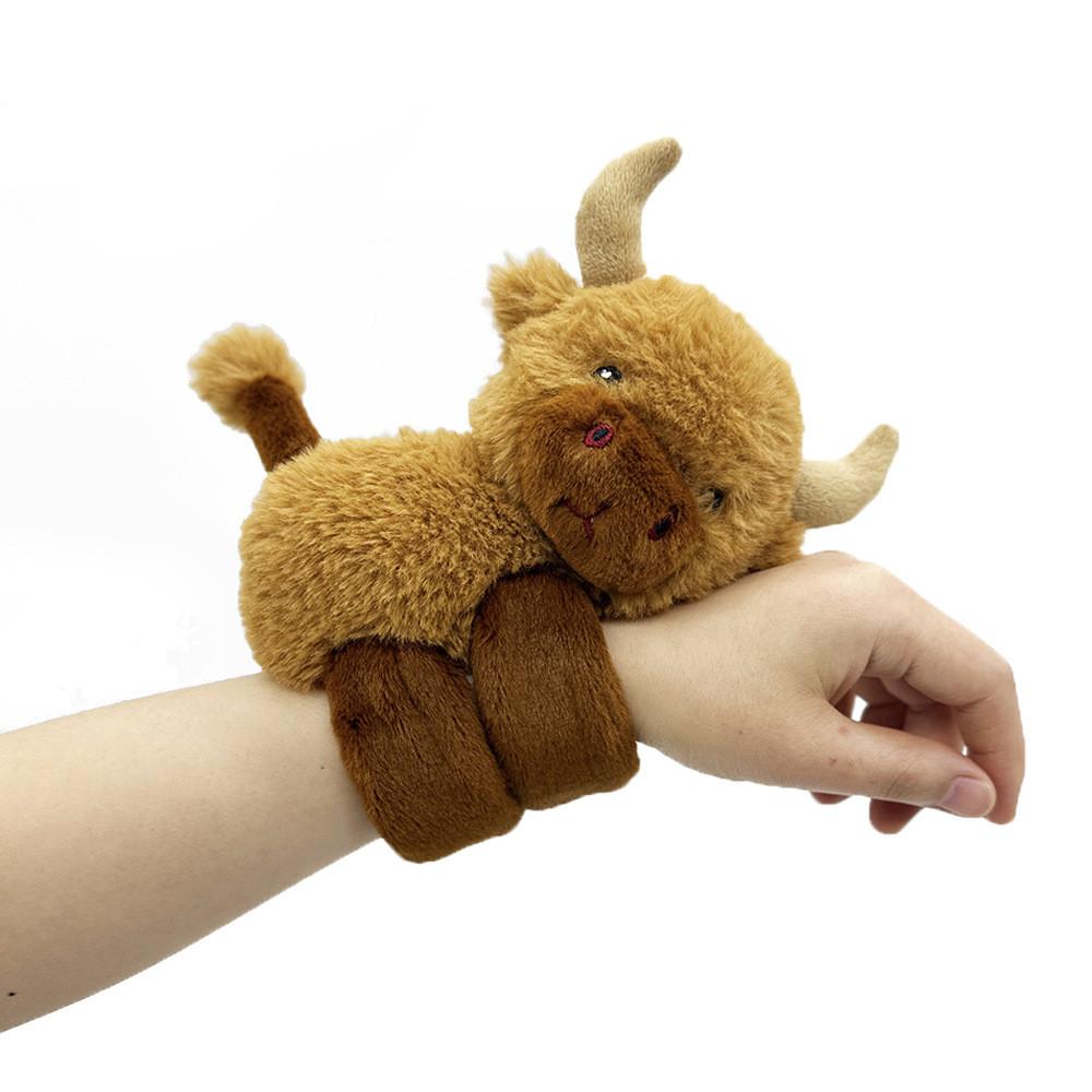 Highland Cow Plush Toy With Pp Cotton Filling For Kids Gift And Collectors