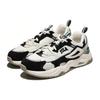 FILA Rayflide Mesh, Pigskin, Polyester, Synthetic Leather Low top Casual Shoes Unisex Green Black Gray Korean Style 1RM02053E_302