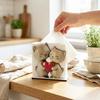 Wooden Cartoon Napkin Holder, Open Design Cute Animal Shapes, Non-Slip Base Durable Countertop Organizer for Kitchen Dining Table