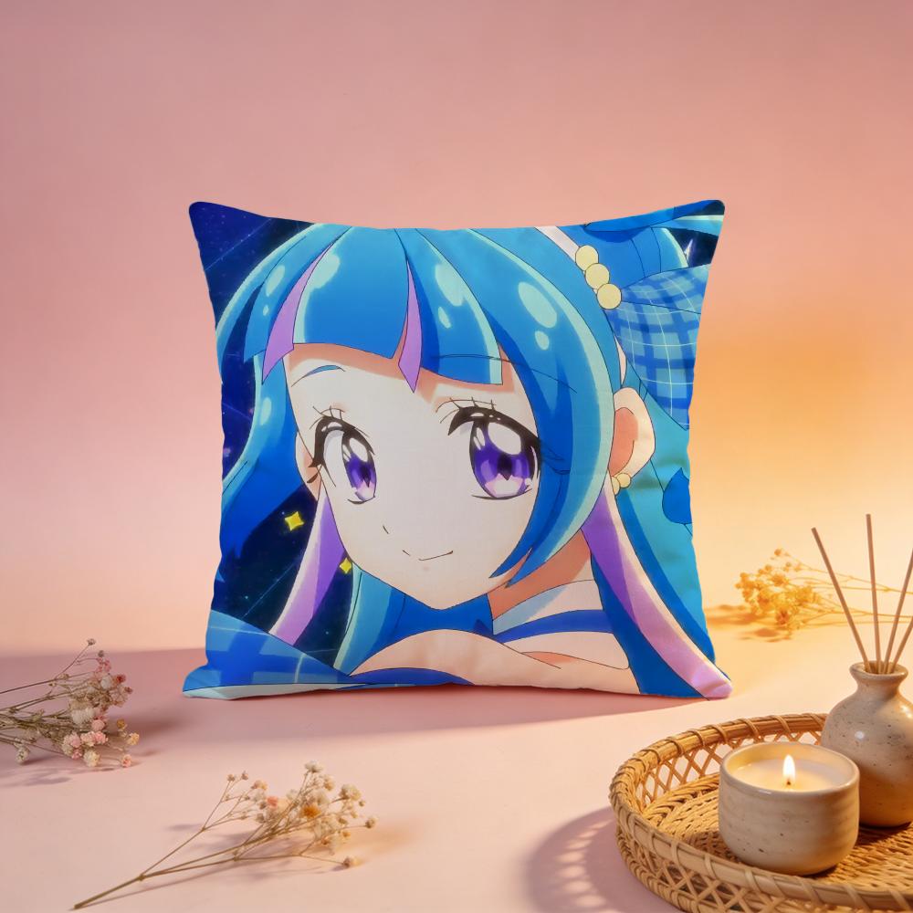 Hot YYYou and Idol Pretty Cureed Cushion Cover Comfortable Durable Pillow Cover MultiScene for Home Office Car Sofa