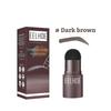 Waterproof Eyebrow Print Mold Kit Easy Dark Brown Natural Eyebrow Filling Shaping Makeup for Beginners, LongLasting, Safe TimeSaving Brow Tatt