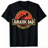 Jurassic Dad Lustige Meme Grafiken 100% Baumwolle Unisex Shirt Hohe Qualität Unisex Oversize Hawaiianische Luxusmode Rundhals T-Shirt