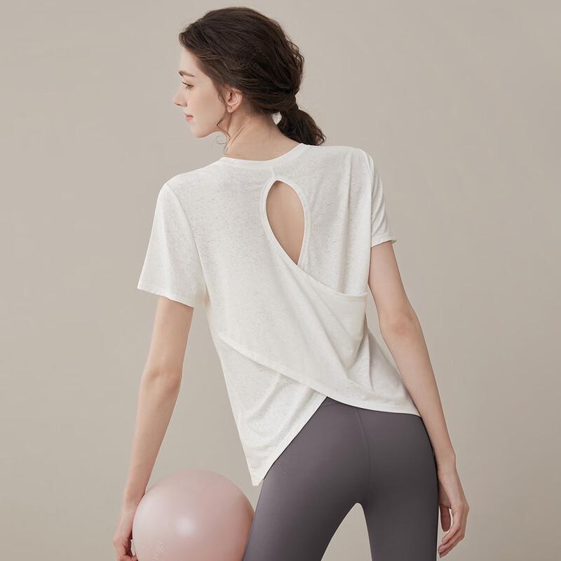 Youyou Women s Loose Fit Breathable Yoga Training Top J34041DY M