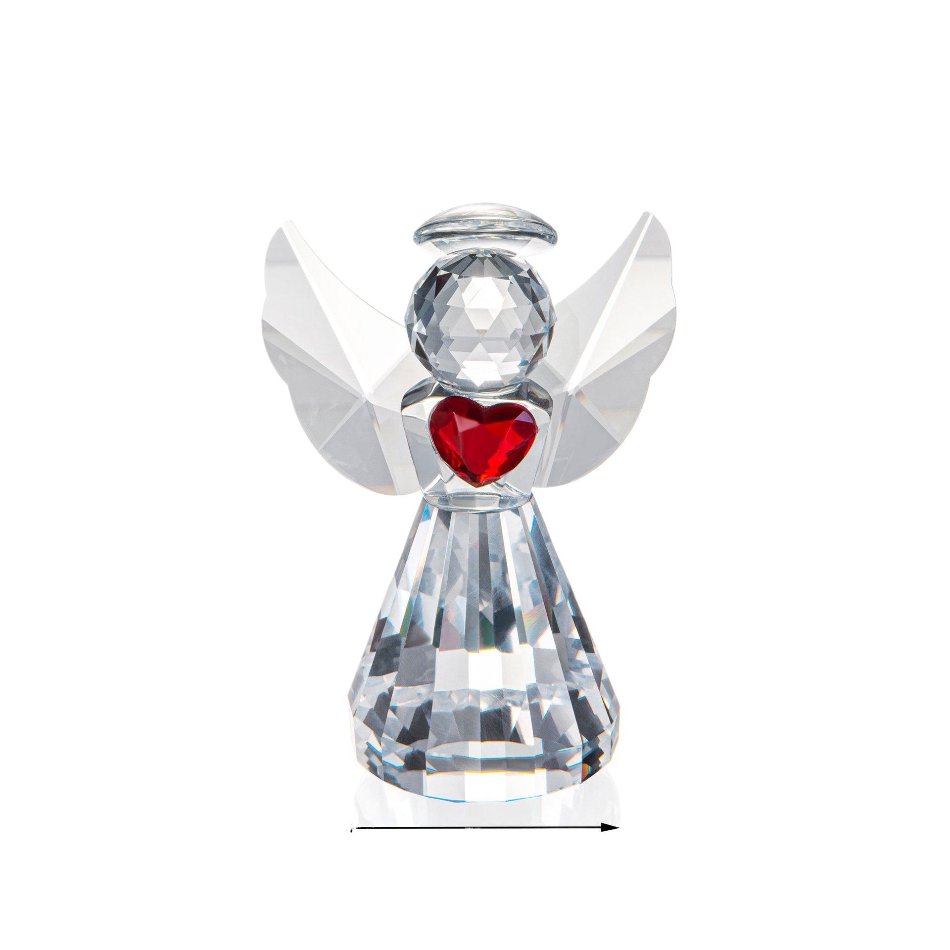 

Статуэтка Ангела-Хранителя из Кристалла Ручной Работы Домашний Декоративный Коллекционный Предмет из Кристального Камня