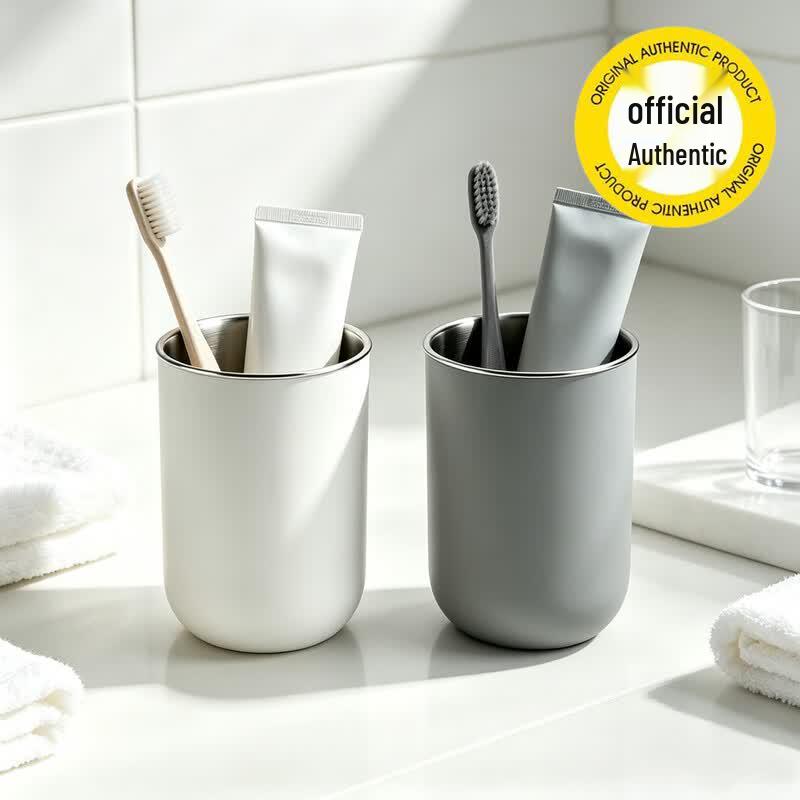 BDO Bathroom Oral Rinse & Toothbrush Cups