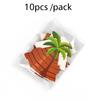 10Pcs Paper Carton Wedding Palm Tree Folding Locket Eco-Friendly Candy Wrapping Box Party Paper Box Marriage Coconut Tree Carton