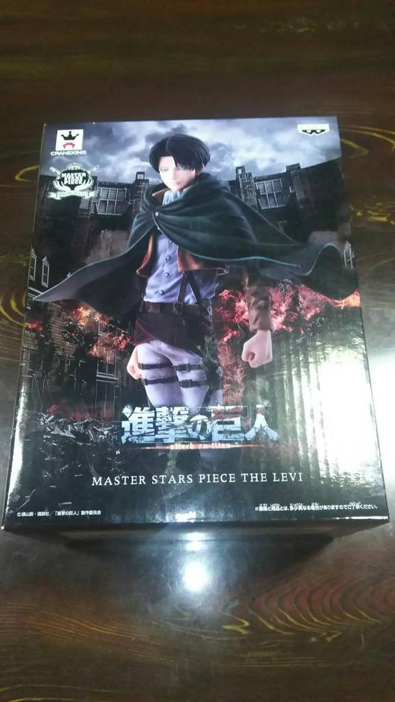 MASTER STARS PIECE THE LEVI (リヴァイ 高さ20cm+立体機動装置 高さ18cm ver.MSP 全2種フルコンプセット) 進撃の巨人 フィギュア 717CLApznOL.jpg_BO30,255,255,