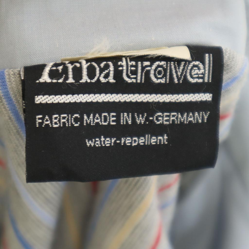 Erba Travel 80s West German Vintage Blouson Blue Gray Men's Used