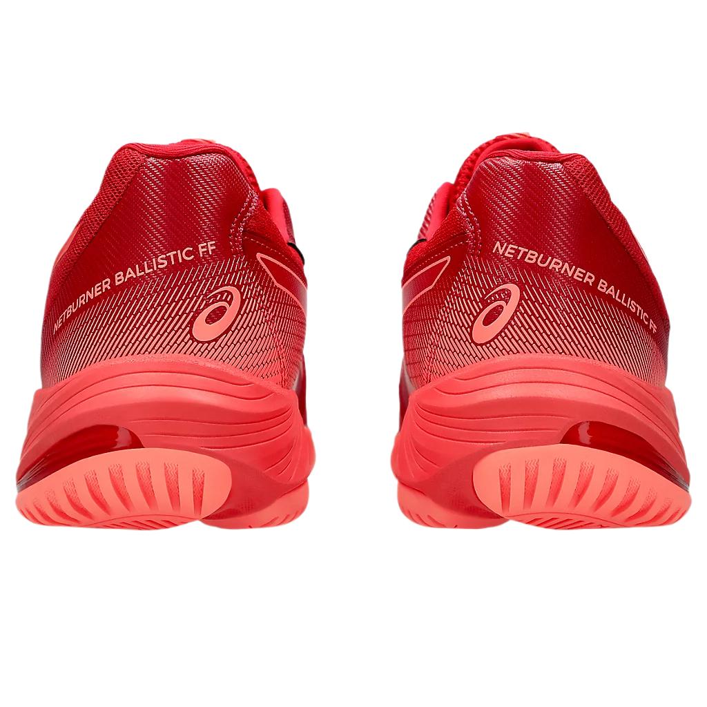 Asics Netburner Ballistic FF 3 Speed Red Herre Sneakers Sun-Coral 1051A073-600