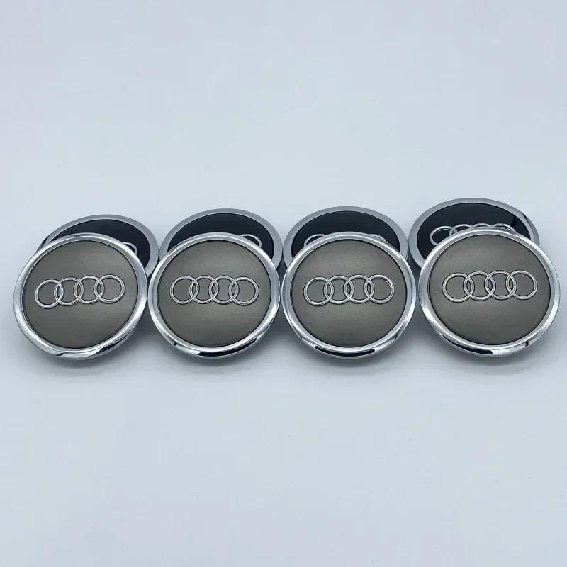 4 p ç s qaz18 wheel hub center cover badge is suitable for qaz18 q2l q5 q7 q8 r8 s4 s8 s7 rs5 rs8 rs6a1 a3 8p a4 b5 b6 b7 b8