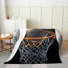 Manfei Sport-Themen-Kuscheldecke Perfekt für Bett, Couch oder Sofa Weiches, atmungsaktives Flanell mit Basketball-Design x Zoll Id