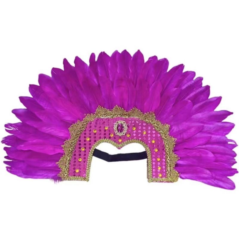 Fascia per capelli regolabile Fasce per capelli per esibizioni sul palco Fascia comoda per capelli per celebrazioni ed eventi di danza