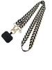 Adjustable Long Mobile Phone Lanyard Crossbody Card Neck Cord Clip Hang Lanyard Pearl Hanging Ornaments Charm Anti-Lost Lanyard