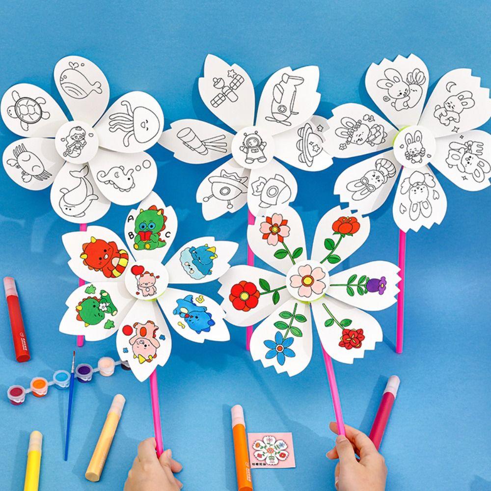 

Животное DIY Цвет Наполнение Ветряная Мельница Игрушка Цветок Пустая Ветряная Мельница Игрушка Открытый