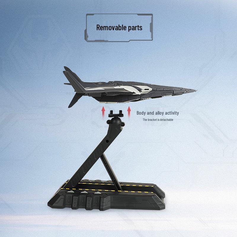 Nantianmen Plan Alloy 1:1500 Luan Bird Aerospace Carrier Fighter Model - Changchun Airshow Edition