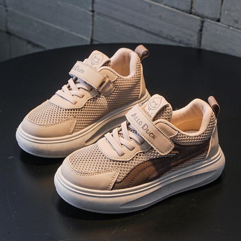 

Spring and autumn new children s sports shoes for boys and girls, soft-soled, mesh, breathable, non-slip, lightweight, versatile white shoes 31Inner Length19CM хакі