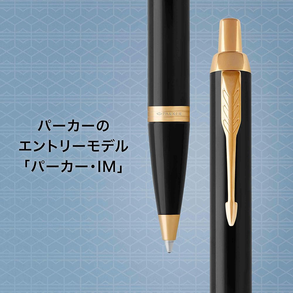 PARKER Parker Ballpoint Pen IM Black GT Medium, Oil-based, Gift Box Included, Regular Imported 19...