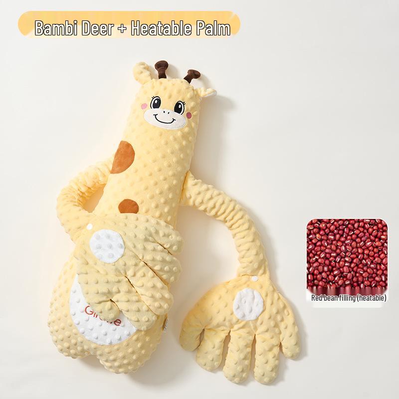 Almohada Calmante para Dormir de Bebé – Cojín de Confort Anti-Sobresaltos para Acariciar Suavemente y Abrazar