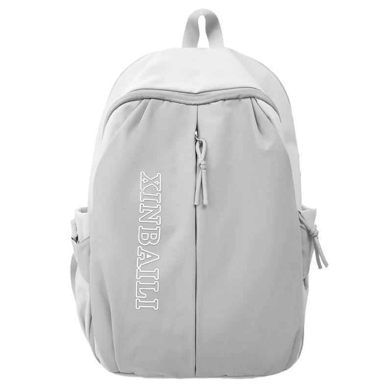 Schoolbag Outdoor Backpack Women's 1011 New Junior High School Student School Bag Large Capacity High School Student Sports Travel Backpack Men