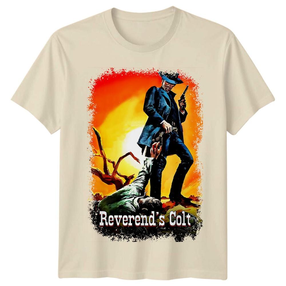 Reverends Colt 1970 Movie Poster Inspired TShirt Retro 70s Tee Unisex