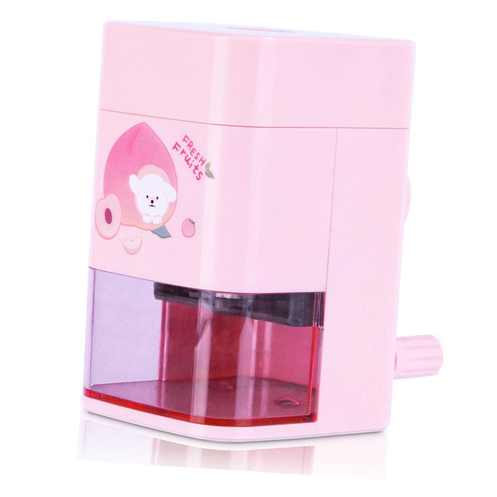 Pencil Sharpener Hand Crank Pencil Sharpener Automatic Safety Children Pencil Sharpener for