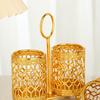 Chopsticks Holder Exquisite Space-saving Wrought Iron Hollow Design Utensil Caddy for Kitchen