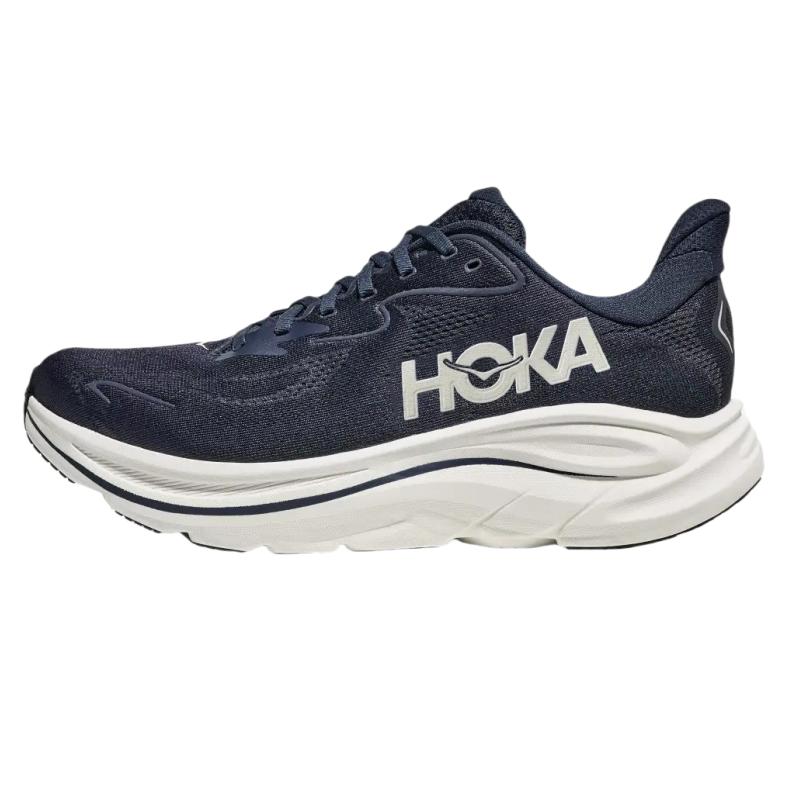 HOKA ONE ONE Clifton 10 Navy White Sneakers 1162030-NWT 42