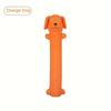Durable Latex Squeaky Dog Toy - Cartoon Design, Easy Clean Dog Toys for Aggressive Chewers