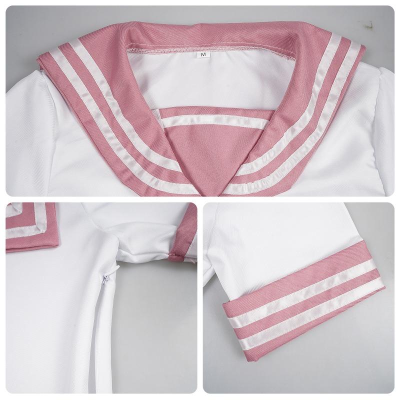 Fate Afu Cosplay Astorfo Cosply Uniform Japanese Student Sock Bow Afu Cosplay Sailor Uniform