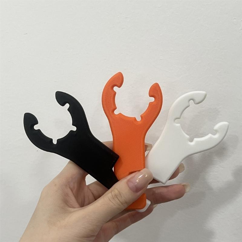 Lightweight Nonslip Gas Bottle Wrench Ergonomic Handle Repair Wrench Heavy Duty Pressure Wrench Camping Adjustable Tool