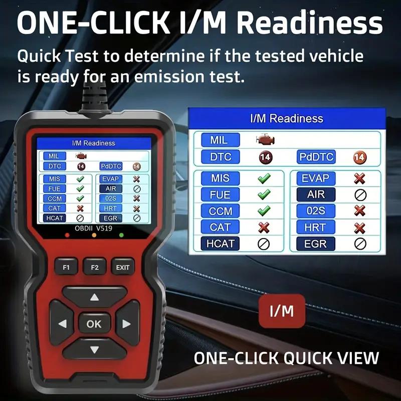 Scaner de diagnosticare universal OBD II auto V519 Scaner de diagnosticare cu detector de defecte auto