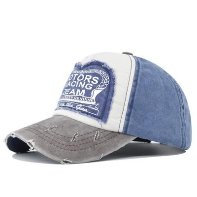 2020retro Washed Baseball Cap Peaked Cap Distressed Baseball Cap Motors Hat Sailor Baseball Cap