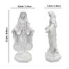 Catholic Mary Statue Figurine Craft Elegant Collection Figure Sculpture for Living Room