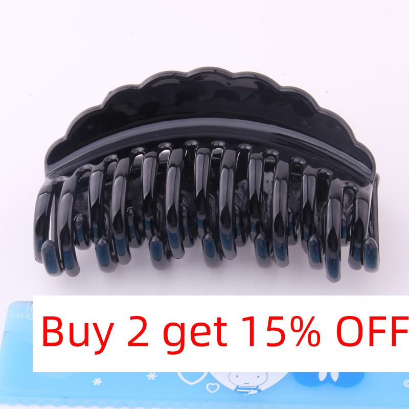 Newest  Classical Hair Claws for Women Large Size Solid Plastic Crab for Hair Lobster Claw Design Hairpin Accessories
