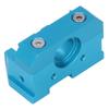 Hotend Extrusion Head Aluminium Alloy Hot End Extruder Accessory Blue for V6 3D Printer