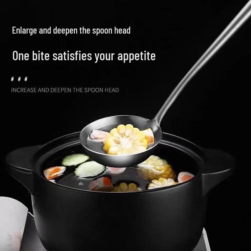 Chengxuan 304 Stainless Steel Extended Cooking Spatula